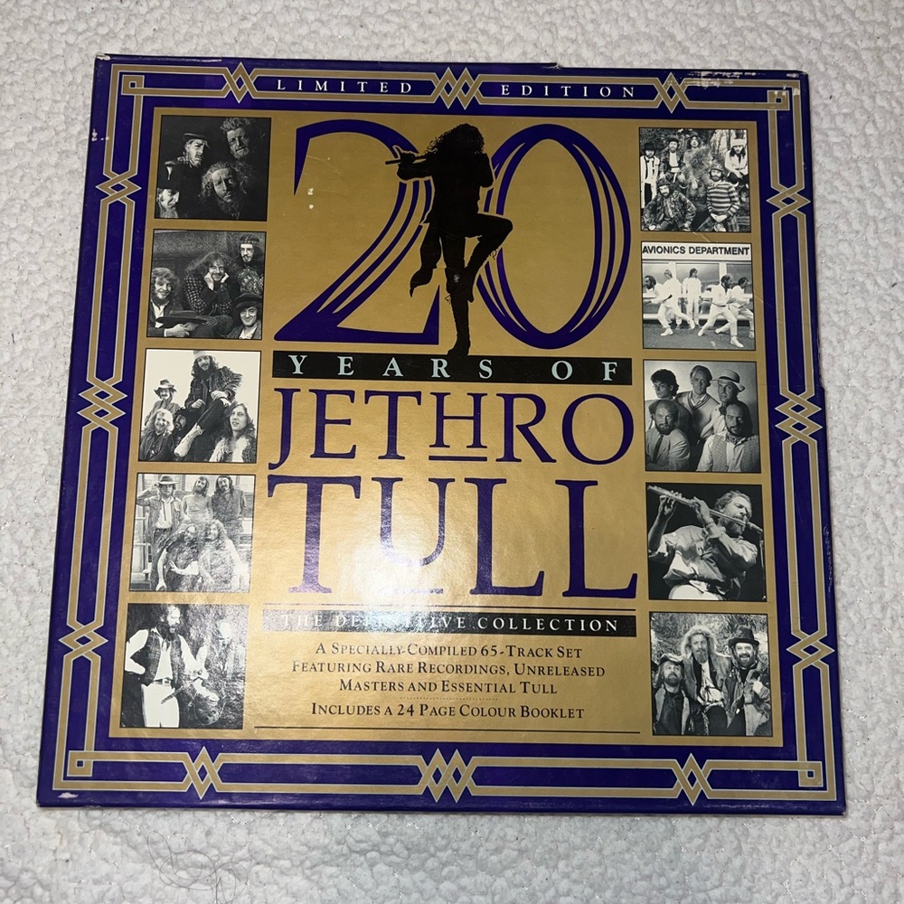 20 Years of Jethro Tull The Definitive Collection - Limited Edition 3 CD Box Set